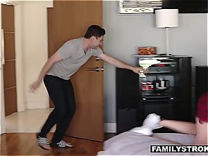 ultra-kinky step-siblings almost get caught doing prohibited sexual acts