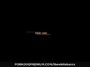 THE white BOXXX Sasha Rose fetish FFM 3some