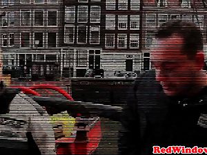 cockblowing amsterdam prostitute spunked on